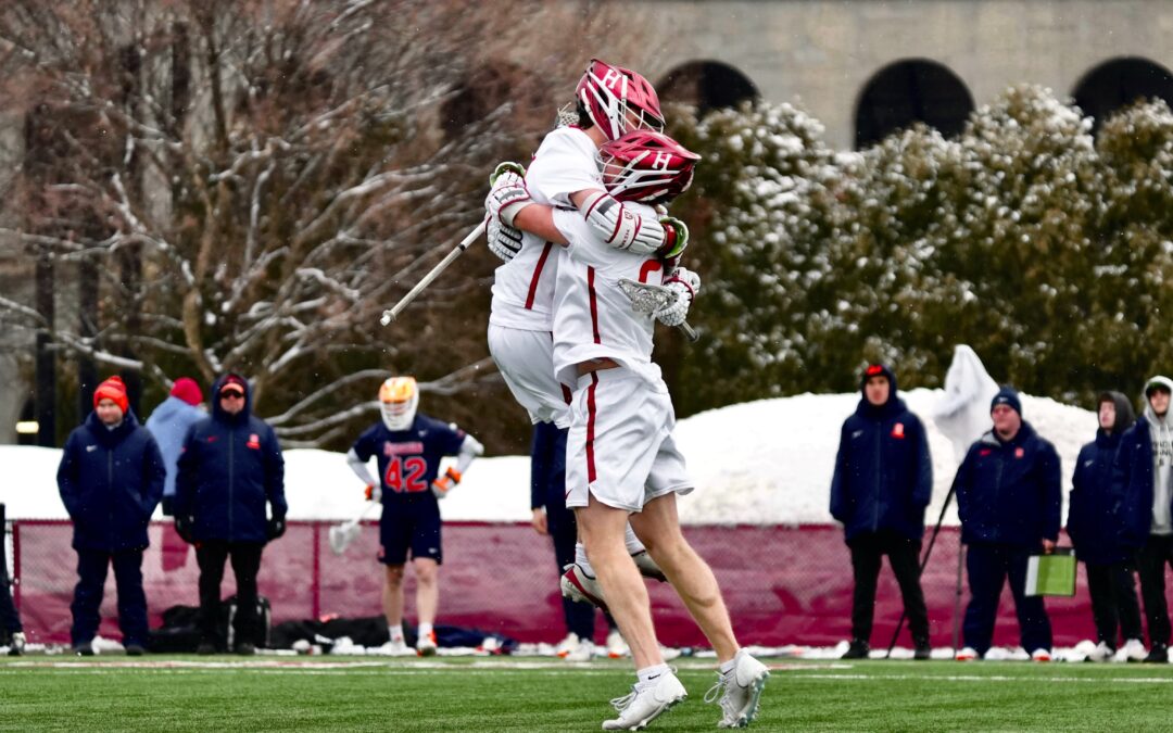 Lacrosse: No. 14 Harvard Men’s Lacrosse Team Makes History In Rematch Against No. 1 Syracuse